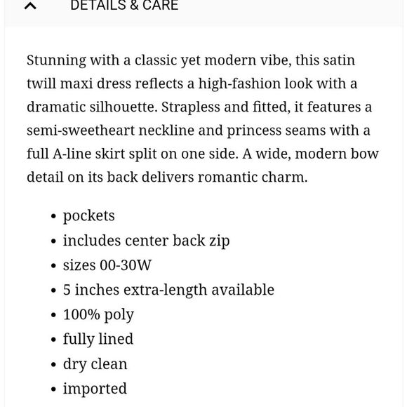 NWT Alfred Sung Strapless A-line Satin Gown Modern Bow Detail Evergreen 14 - Picture 12 of 13